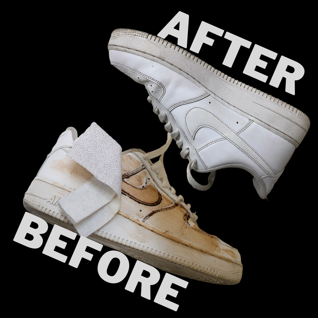 Shoe Cleaning Wipes | Sneaker Wipes | Clean Shoes in 1 Minute.