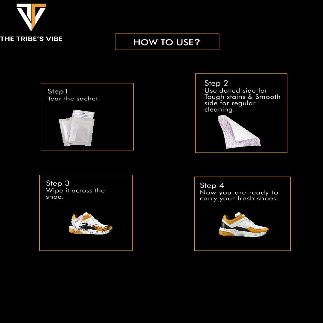 Shoe Cleaning Wipes | Sneaker Wipes | Clean Shoes in 1 Minute.