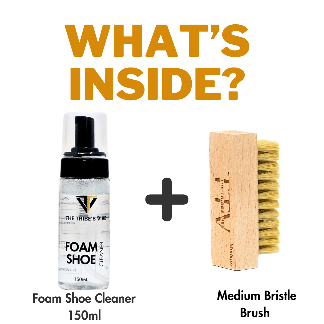 Foam Shoe Cleaning Kit | Instant Shoe Cleaner.