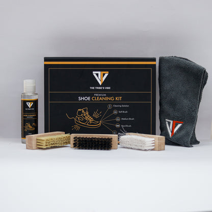 premium shoe cleaner, complete kit